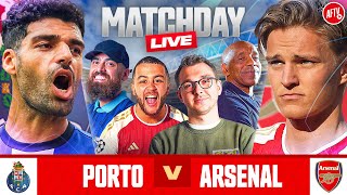 Porto 10 Arsenal  Match Day Live  Champions League [upl. by Vey]