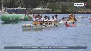 Team OPT arrache la victoire à la Air Tahiti Nui Race [upl. by Nee]