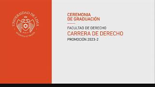 Carrera de Derecho promoción 20232 [upl. by Xuerd]