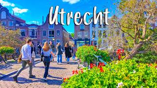 Utrecht Netherlands walking tour 4k Oct 5 2024 Netherlands [upl. by Tanhya]