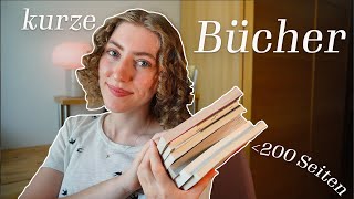 kurze Bücher die du an einem Tag lesen kannst ✨ [upl. by Eelrak717]