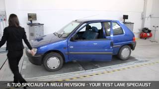 Vamag complete test line for cars  linea di revisione completa per auto Vamag [upl. by Darwin]