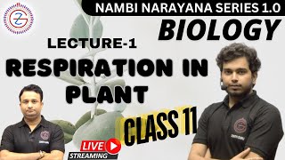 RESPIRATION IN PLANTS  Class  11  Chapter 14  Lecture 1  By Ashutosh Sir [upl. by Bik]