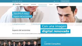 Nueva web corporativa wwwCaixaBankcom [upl. by Ikila]