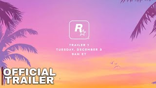 GTA 6 OFFICIAL TRAILER ANNOUNCEMENT [upl. by Mckenzie]