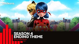 MIRACULOUS  SOUNDTRACK Ending Scene  Endcard Theme SEASON 4 [upl. by Butch129]