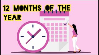 Months of the Year  Correct Pronunciation  American English [upl. by Marcella]