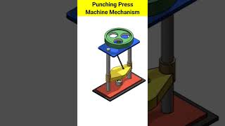 How to Work Punching Press Machine 📌 [upl. by Hanfurd494]