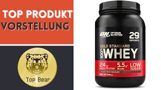 ✅Optimum Nutrition Gold Standard 100 Molkenproteinpulver natürlich Glutamin und BCAAAminosäuren [upl. by Matta241]