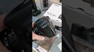 Canon camera unboxing camera have best features review camera unboxing canon canoncamera 200D [upl. by Gardner16]