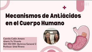 Mecanismos de Antiácidos en el Cuerpo Humano By Camila Colón Amaro y Alanis Vu Vicente [upl. by Ravel]