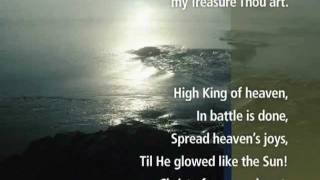 Be Thou My Vision with Lyrics  Ancient Irish HYMN  Visual Worship [upl. by Karalee]