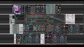 Experimental Techno IDM patch in VCV RACK [upl. by Eeltrebor]