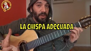 Como tocar LA CHISPA ADECUADA de HEROES DEL SILENCIO  Tutorial GUITARRA FACIL [upl. by Cirek]