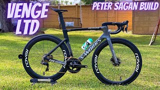 SPECIALIZED SWORKS VENGE LIMITED EDITION PETER SAGAN MIRROR FRAME CLX RAPIDE SL7 [upl. by Chandra799]