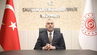 Bakan Işıkhan ILO’nun 111 Konferansına Video Mesaj Gönderdi [upl. by Chicoine]