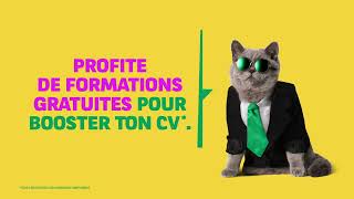 BNP PARIBAS × Mon chat sûr la solution pour muscler ton CV avec Edflex [upl. by Nuahsak]