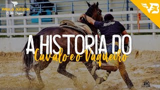 A Historia do Cavalo e o Vaqueiro  Paulo Junior Video Clipe Vaquejada VB Official [upl. by Erimahs973]