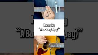 How to play quotA Bar Song Tipsyquot on acoustic guitar [upl. by Tilden715]