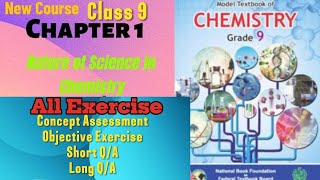 Chemistry  Class 9 Ch1 Nature of Science in ChemistryComplete Exercise Short QA Long QA [upl. by Haggerty]