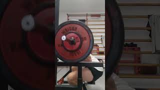 squat stop 1quot 94kgx5 workout motivation training powerlifting [upl. by Lanrev]