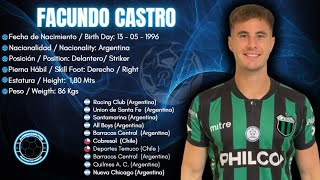 Facundo Castro 9  Delantero  Striker  Vs Atletico Rafaela 2024 [upl. by Annod646]