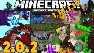 🔥SAIU EXPANSIVE FANTASY V202 ADDONS MINECRAFT PE 118119 INCRÍVEL [upl. by Nevuer]