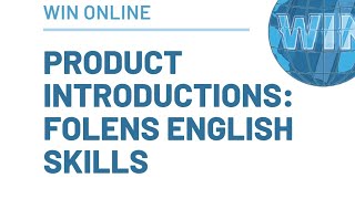 WIN Online  Product Introductions  Folens English Skills [upl. by Rihsab]