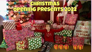 CHRISTMAS MORNING OPENING PRESENTS 2022 WHAT I GOT FOR CHRISTMAS 2022 openingpresents [upl. by Drannel524]