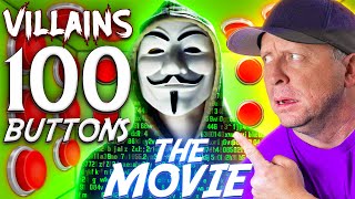 VILLAINS Movie 100 Mystery Buttons Challenge The GameMaster [upl. by Joris]