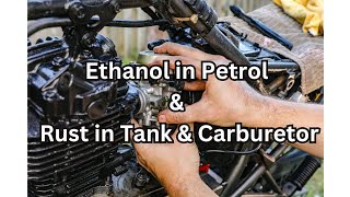 Ethanol in Petrol amp Problems in Carburettor  Petrol mein Ethanol aur Carburettor choke [upl. by Rosenstein68]