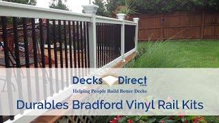 Bradford Vinyl Rail Kits by Durables [upl. by Doowle760]