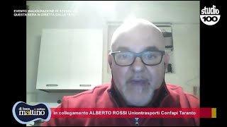 Alberto Rossi Uniontrasporti Confapi quotFermiamo la collaborazione con Acciaierie dItaliaquot [upl. by Gilli]