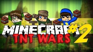 Minecraft GUERRA DE CANHÕES V2 2 TNT Wars [upl. by Tenneb]