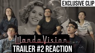 WandaVision Trailer 2 REACTION  MaJeliv Reactions  Someones doing this to Wanda [upl. by Jairia446]