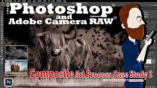 How to Composite 2 Images in Photoshop Composite Art Case Study 2 [upl. by Loats130]