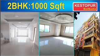 New 2BHK  1000 Sqft  Flat For Sale in Kestopur Kolkata  40 Lakh [upl. by Mehelhteb960]