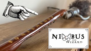 THE FIREBOLT BY THE NOBLE COLLECTION  NIMBUS THE WIZARD [upl. by Ecinrahs845]