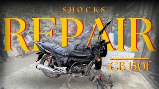 Shocks Repair  CB150f [upl. by Jensen]