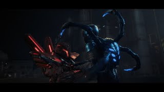 Blue Beetle Vs Carapax  FINAL BATTLE Scene in 4k bluebeetle 4k dc superhero movie [upl. by Brad330]