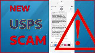 US Customs USPS Scam Alert  Invalid Zip Code Text Scam [upl. by Tiernan]