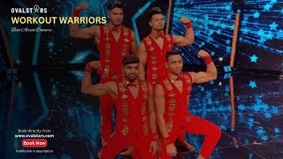 Book Workout Warrior for your event only on Ovalstars  Indias Got Talent Fame Body Builders [upl. by Ellennahc269]