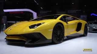 Lamborghini Aventador SV  Ginevra 2015 [upl. by Ajnat]