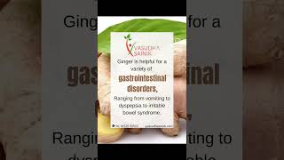 Ginger offers several health benefits due to its rich nutritional profile [upl. by Freedman]