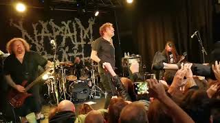 Napalm Death  Scum Live au Black Lab de Wasquehal le 16112023 [upl. by Sula]