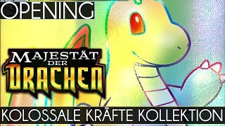 Pokemon  Dragoran amp Seedraking Rainbow Rare Majestät der Drachen Kolossale Kräfte Unboxing Opening [upl. by Irby531]