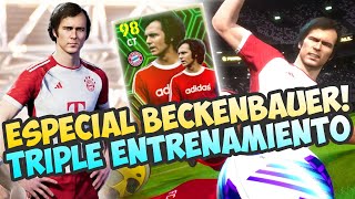 ⭐ TODOS LOS ENTRENAMIENTOS DE BECKENBAUER  EFOOTBALL 2024 ⭐ [upl. by Balling]