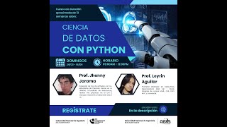 Ciencia de Datos con Python  3ra sesión 21  03  24 [upl. by Aidas]