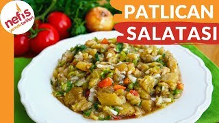 Çok Lezzetli ve Çok Pratik Közlenmiş Patlıcan Salatası Tarifi 🍆 [upl. by Netsyrk]