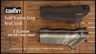 Tailfin 53L half frame bag  first look [upl. by Denten]